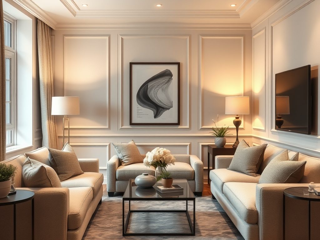 Styl modern classic w małym mieszkaniu: jak połączyć elegancję z funkcjonalnością i uniknąć najczęstszych błędów aranżacyjnych