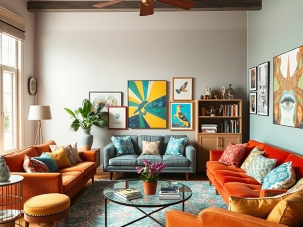 Styl eklektyczny we wnętrzach: jak łączyć różne style i uniknąć chaosu aranżacji