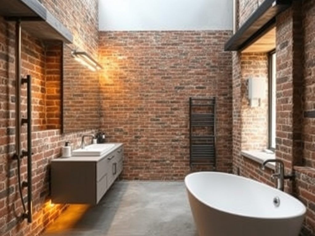 Styl loftowy w łazience: inspiracje, kluczowe materiały i praktyczne pomysły na aranżację