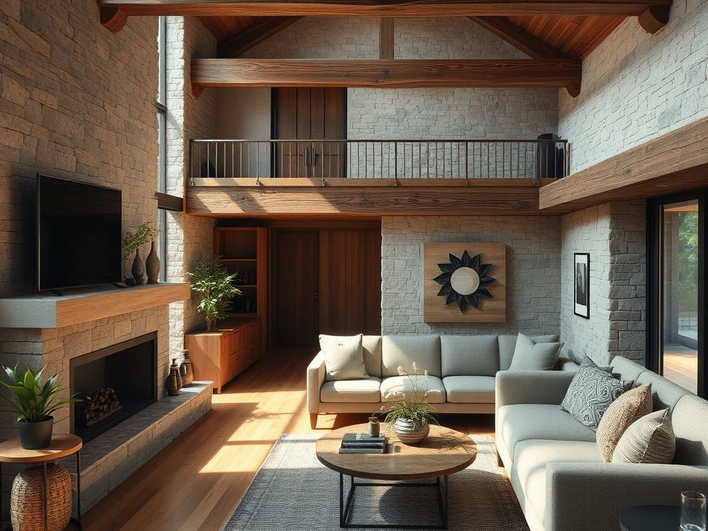 Styl rustykalny nowoczesny: jak łączyć naturalne materiały z funkcjonalnym designem wnętrz