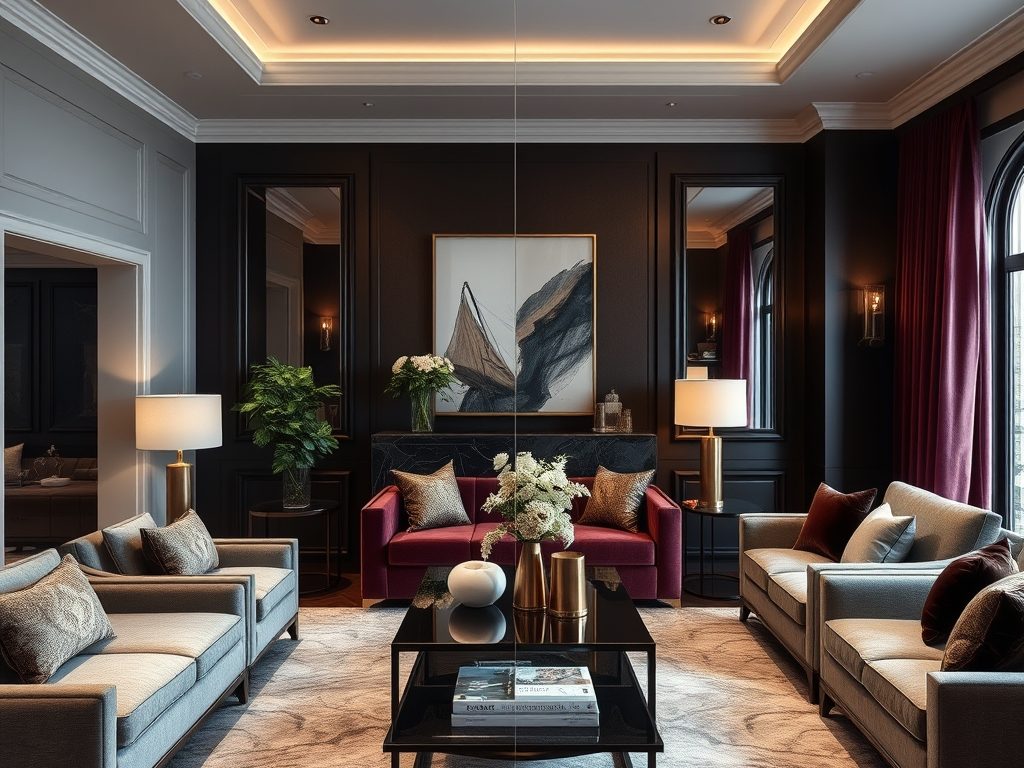 Modern classic a glamour: kluczowe różnice w stylu, które warto znać przed aranżacją wnętrza