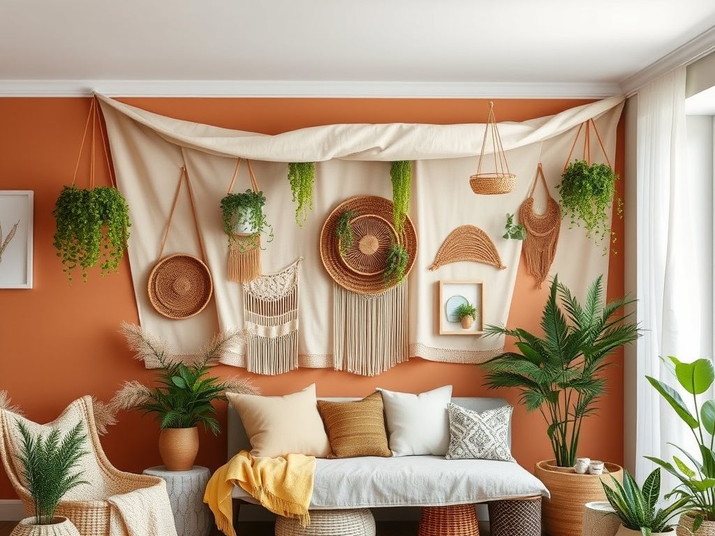 Styl boho na ścianach: jak wybrać kolory, by uniknąć najczęstszych błędów i zachować harmonię wnętrza