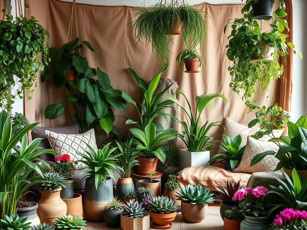 Styl boho i rośliny: jak dobrać zieleń, by stworzyć naturalną harmonię i swobodę aranżacji